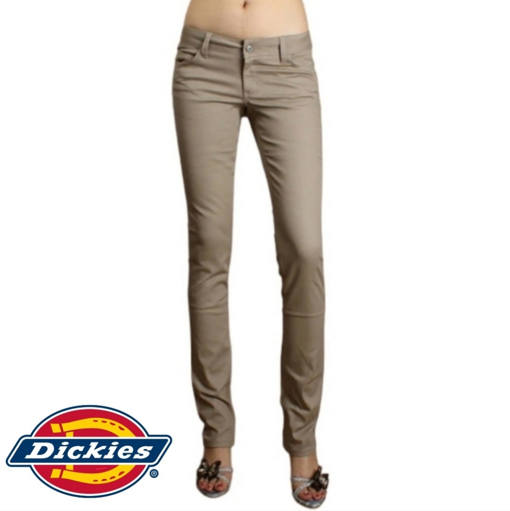 NEW Dickies 5-Pocket Skinny Stretch Twill Pants